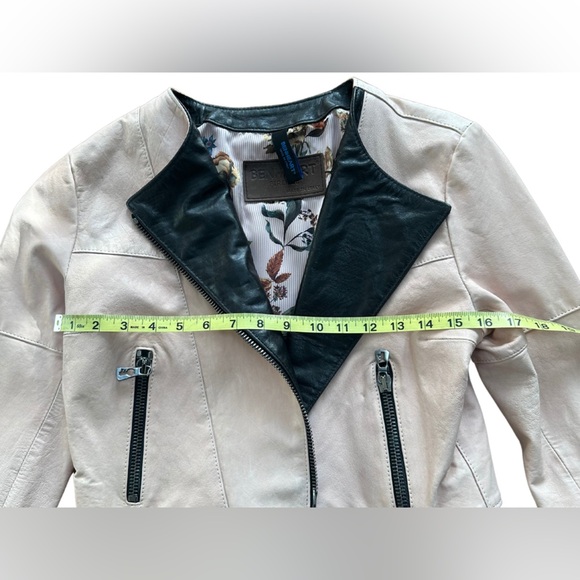 Benheart Cropped Leather Jacket โ Made in Italy ๐ฎ๐น Jeffrey size 44 (M) - Picture 5 of 11